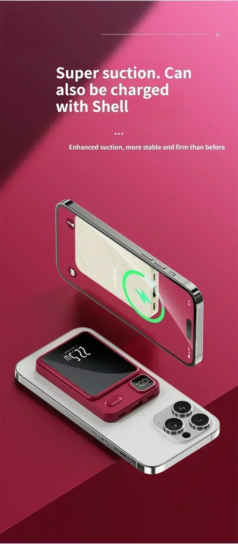 Mini Magnetic Fast Charging Power bank